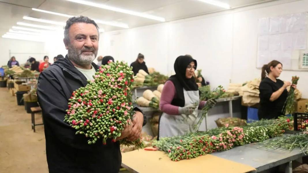Antalya’nın Çiçekleri Avrupa’yı Renklendirecek 1